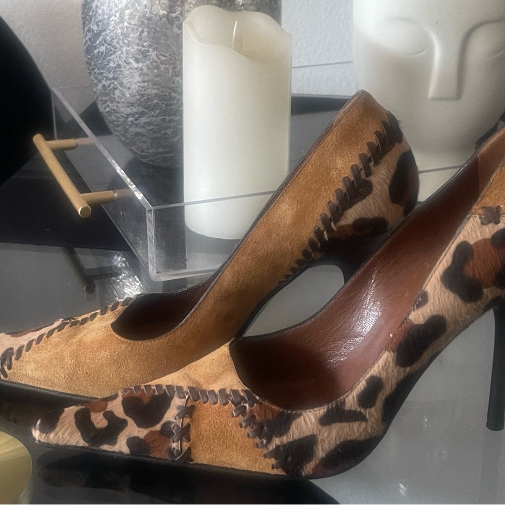 Leather and suede Italian Shoes - Picture 9 of 10
